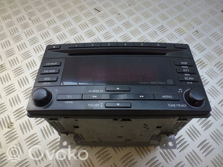 Subaru XV I Unidad delantera de radio/CD/DVD/GPS 86201FJ400