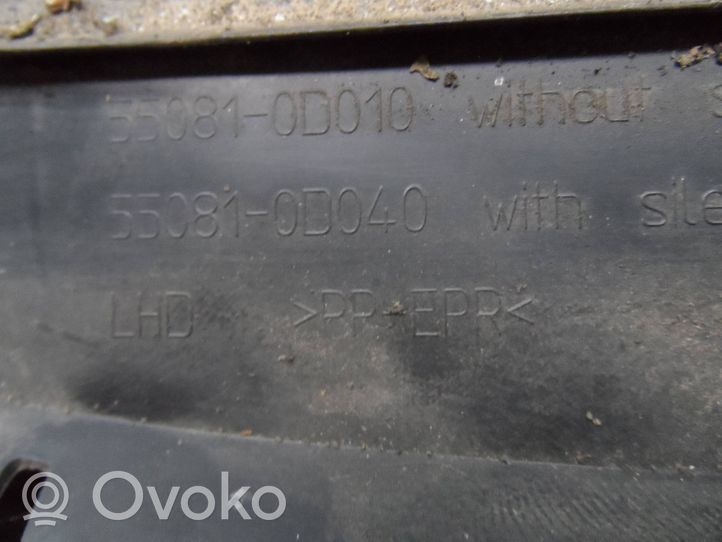 Toyota Yaris Inne części wnętrza samochodu 550810D010