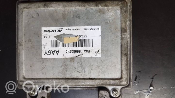 Opel Meriva B Unité de commande, module ECU de moteur 55583740