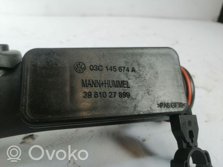 Volkswagen Scirocco Rura / Wąż dolotowy powietrza turbiny 03C145674A