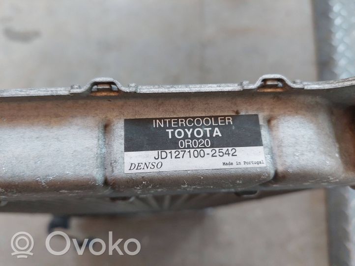 Toyota Auris 150 Välijäähdyttimen jäähdytin JD1271002542