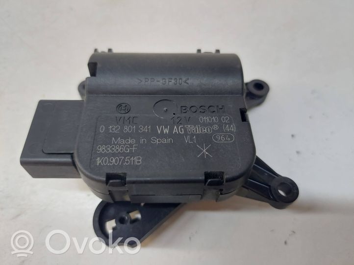 Volkswagen Scirocco Air flap motor/actuator 1K0907511B