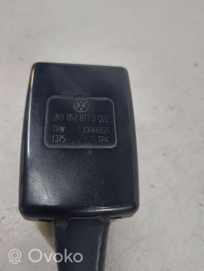 Volkswagen Caddy Front seatbelt buckle 2K0857877D