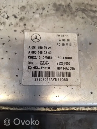 Mercedes-Benz E W212 Moottorinohjausyksikön sarja ja lukkosarja A0054469240