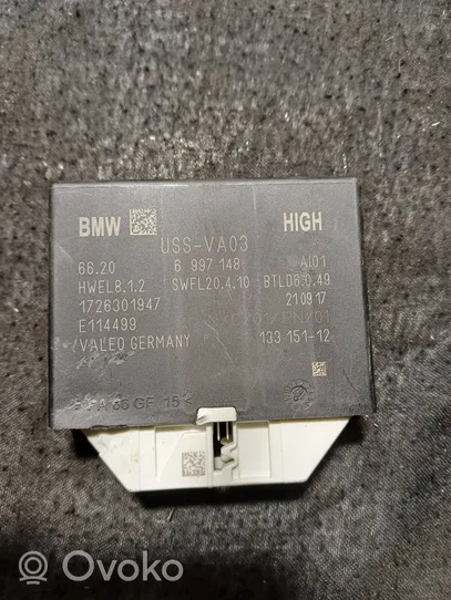 BMW 5 G30 G31 Parkavimo (PDC) daviklių valdymo blokas 6997148