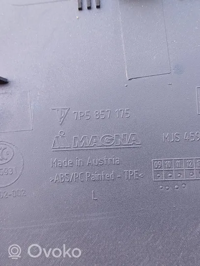 Porsche Cayenne (92A) Boczny element deski rozdzielczej 7P5857175