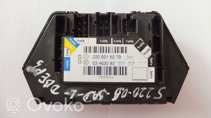 Mercedes-Benz CL C215 Interruttore di controllo del sedile A2208216279