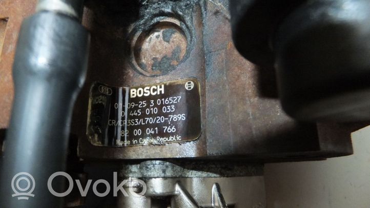 Renault Master II Pompa ad alta pressione dell’impianto di iniezione BOSCH0445010033