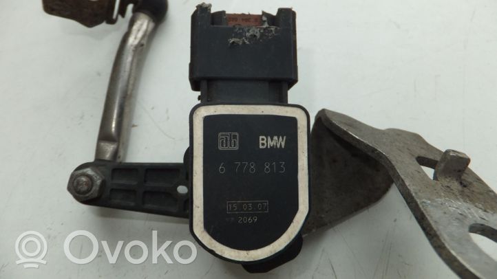 BMW 3 E90 E91 Czujnik poziomu zawieszenia pneumatycznego osi przedniej 6778813