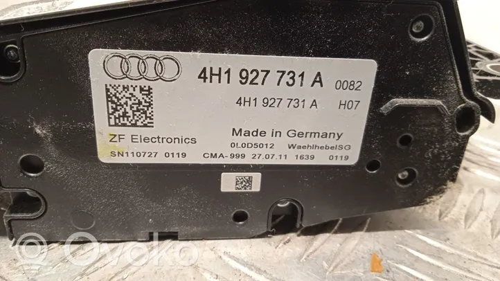 Audi A8 S8 D4 4H Lewarek zmiany biegów / górny 4H1927731A
