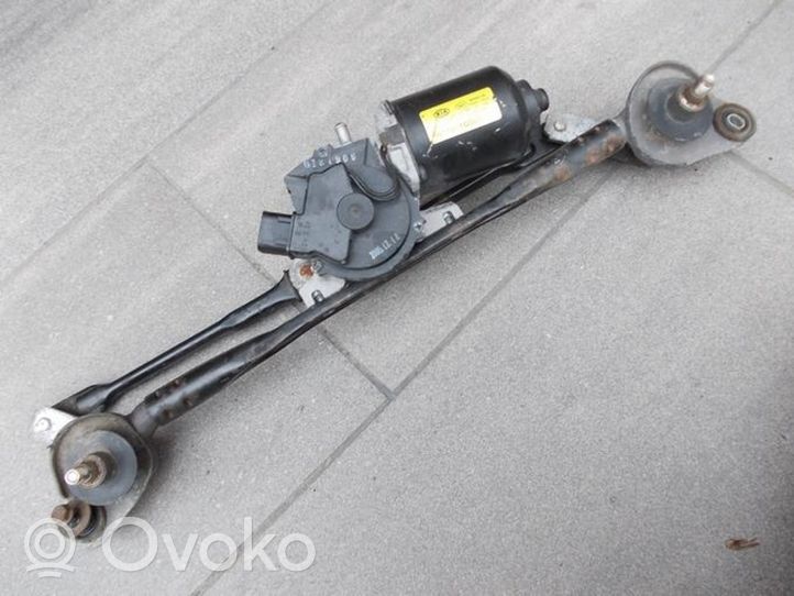 KIA Rio Mechanizm i silniczek wycieraczek szyby przedniej / czołowej 981101G000