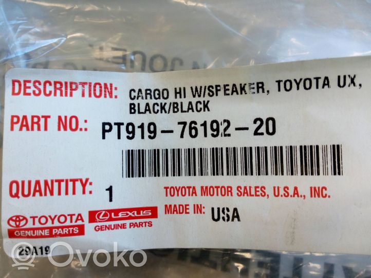 Lexus UX Wykładzina bagażnika PT9197619220