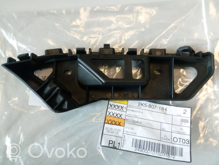 Volkswagen Caddy Staffa di rinforzo montaggio del paraurti anteriore 2K5807184