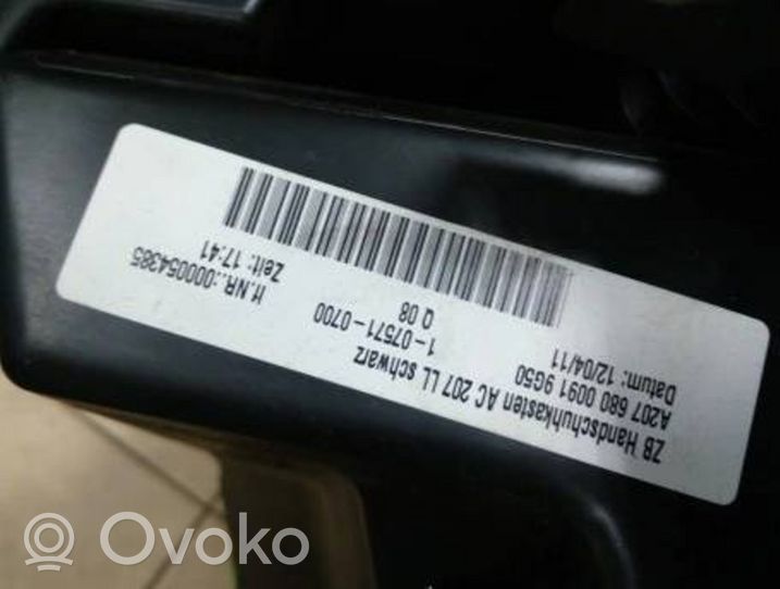 Mercedes-Benz E C207 W207 Hansikaslokero 2076800091