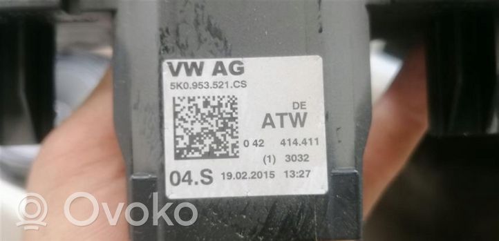 Volkswagen Sharan Manetka / Przełącznik kierunkowskazów wycieraczek 5K0953521CS