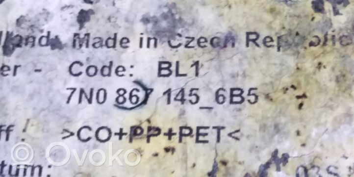 Volkswagen Sharan Główny schowek tunelu środkowego 7N0864091A