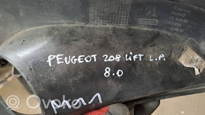 Peugeot 208 Verkleidung Nebelscheinwerfer / Gitter vorne 9810729877