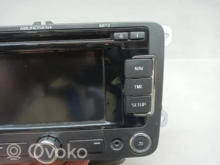 Skoda Yeti (5L) Panel / Radioodtwarzacz CD/DVD/GPS 3T0035192J