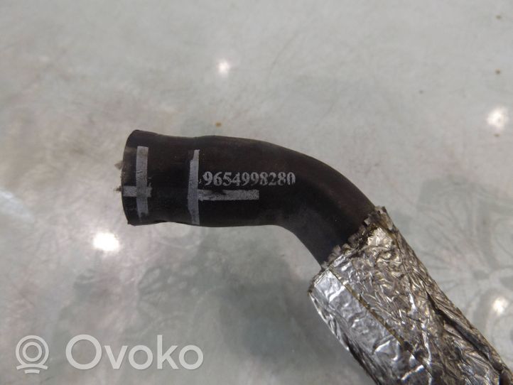 Citroen C4 Grand Picasso Tubo flessibile del liquido di raffreddamento del motore 9654998280