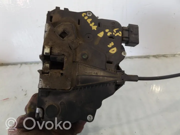 Opel Corsa D Front door lock 13258271