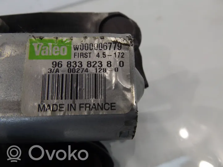 Citroen C3 Moteur d'essuie-glace arrière 9683382380