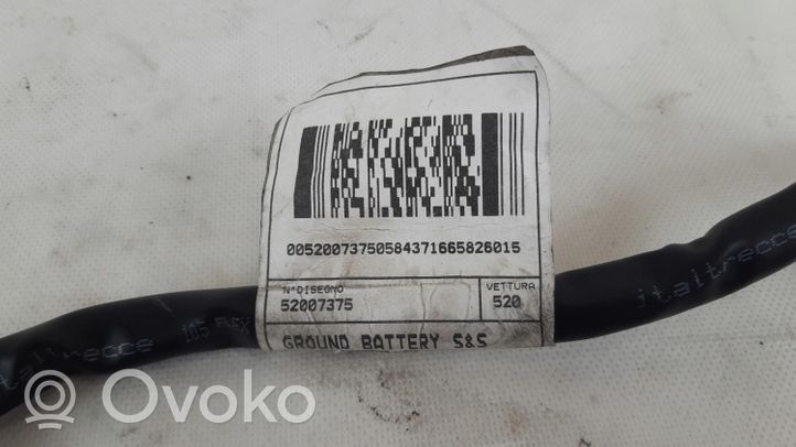 Fiat 500X Cavo negativo messa a terra (batteria) 52007375