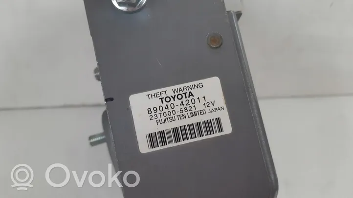 Toyota RAV 4 (XA40) Allarme antifurto 89040-42011