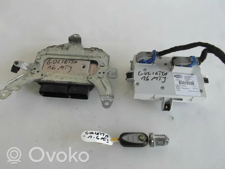 Alfa Romeo Giulietta Kit centralina motore ECU e serratura 