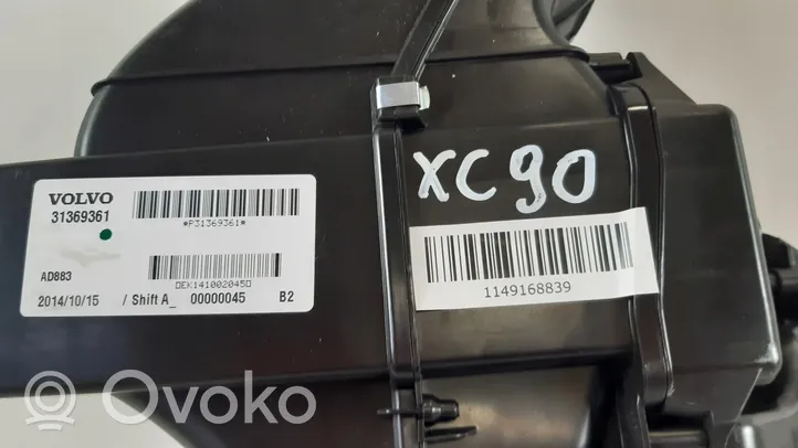 Volvo XC90 Nagrzewnica / Komplet 31369361