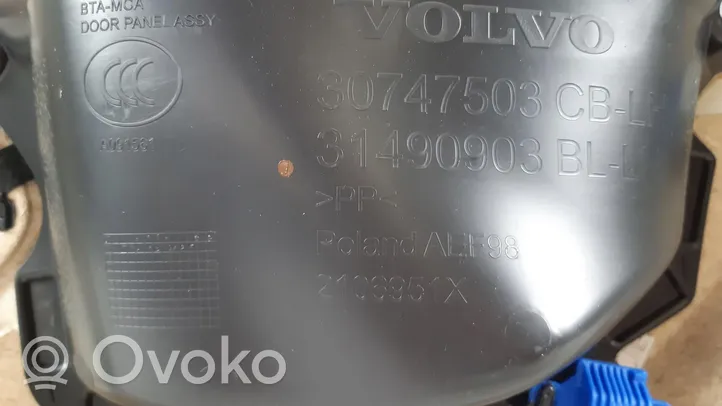 Volvo V60 Apmušimas galinių durų (obšifke) 