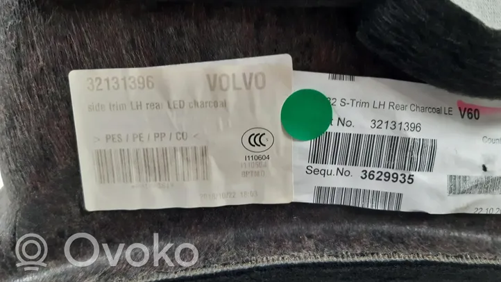 Volvo V60 Panneau, garniture de coffre latérale 
