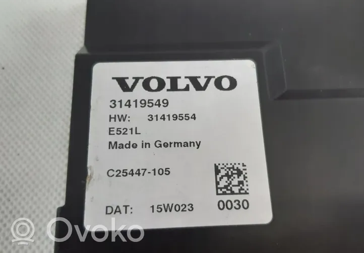 Volvo XC90 Sterownik / Moduł elektrycznej klapy tylnej / bagażnika 31419549