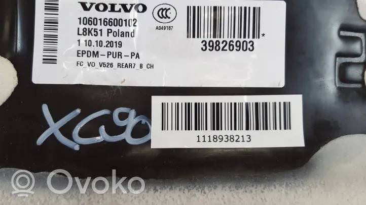Volvo XC90 Wykładzina podłogowa tylna 39826903