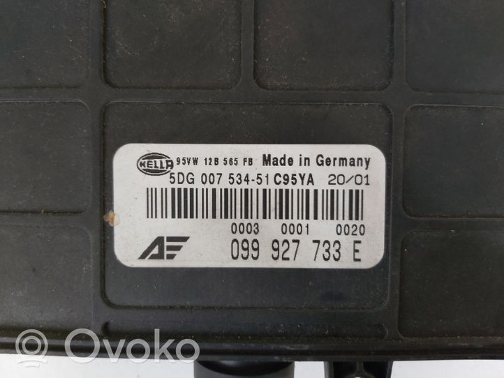 Ford Galaxy Unité de commande, module ECU de moteur 099927733E