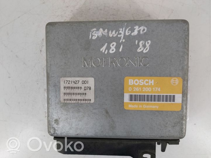 BMW 3 E30 Komputer / Sterownik ECU silnika 0261200174