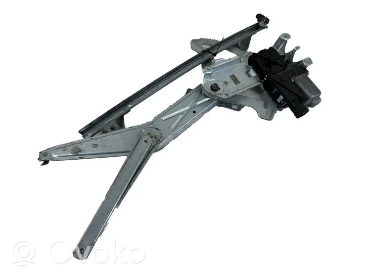 Opel Meriva A Front door window regulator with motor 93389551