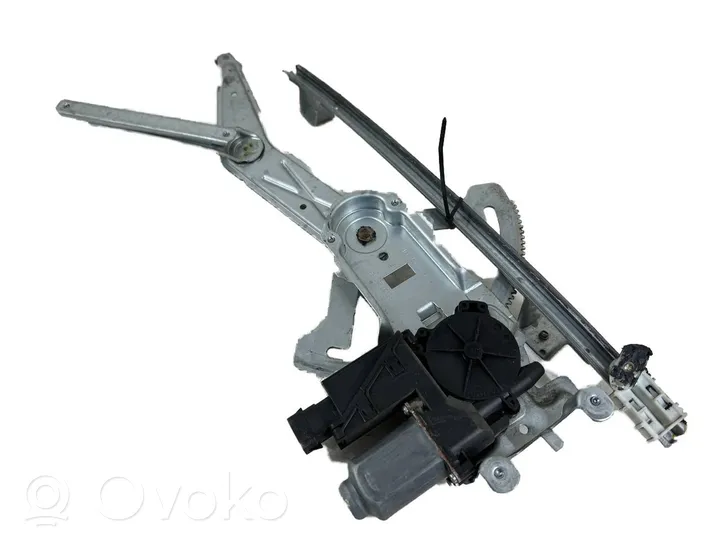 Opel Meriva A Front door window regulator with motor 93389551