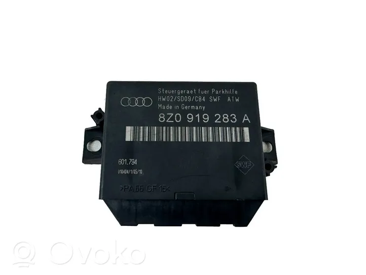 Audi A4 S4 B6 8E 8H Pysäköintitutkan (PCD) ohjainlaite/moduuli 8Z0919283A