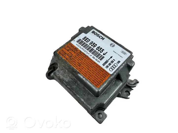 Audi A4 S4 B6 8E 8H Module de contrôle airbag 8E0959655J