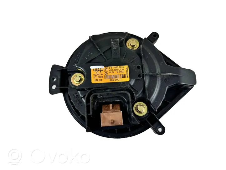 Audi A4 S4 B6 8E 8H Pulseur d'air habitacle 8E1820021E