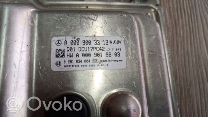 Mercedes-Benz GLC X253 C253 Блок управления очистки выброса A0009003313