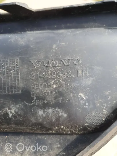 Volvo XC40 Etupuskurin alempi jäähdytinsäleikkö 31449343