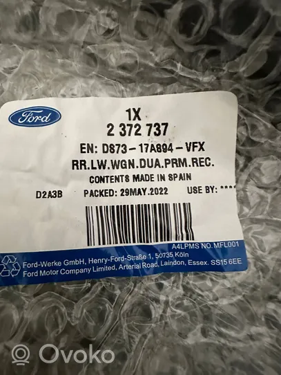 Ford Mondeo MK V Moldura inferior del parachoques trasero DS7317A894VYX