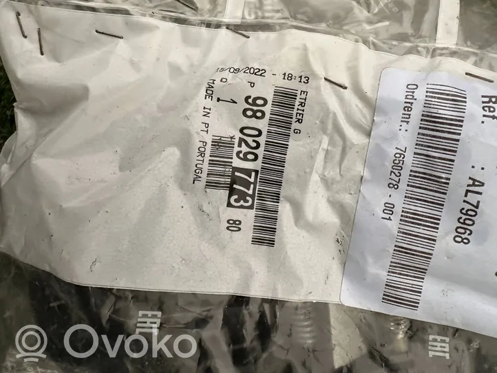 Opel Crossland X Klamka zewnętrzna drzwi przednich 9802977380