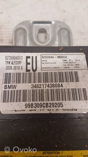 BMW 3 F30 F35 F31 Priekinių durų oro pagalvė 348217438084