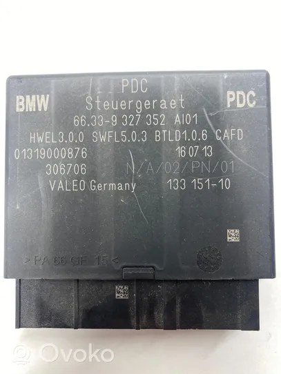 BMW X5 F15 Pysäköintitutkan (PCD) ohjainlaite/moduuli 9327352