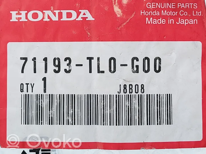 Honda Accord Traversa di supporto paraurti anteriore 71193-TL0-G00