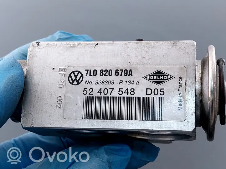 Volkswagen Touareg I Air conditioning (A/C) expansion valve 52407548