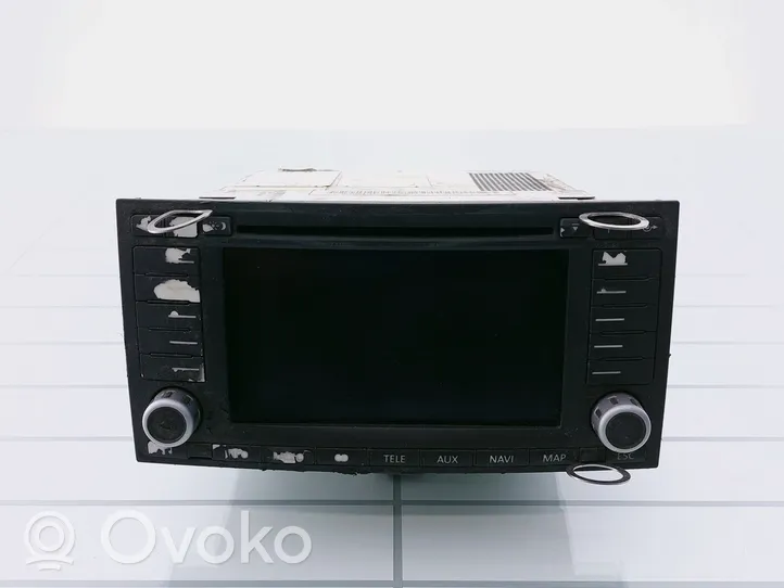 Volkswagen Touareg I Radio/CD/DVD/GPS-pääyksikkö 7612002622