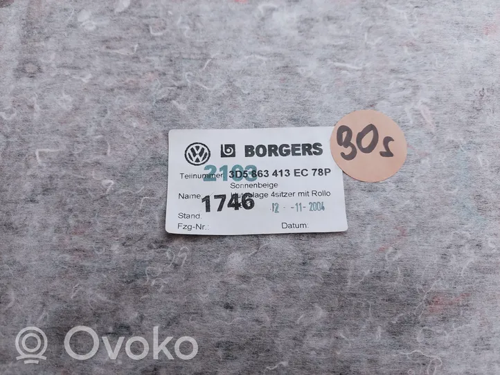 Volkswagen Phaeton Półka tylna bagażnika 333935